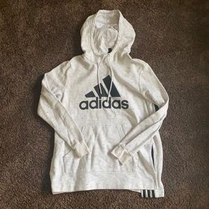 Adidas Black and White Sweatshirt